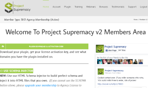 project supremacy members area